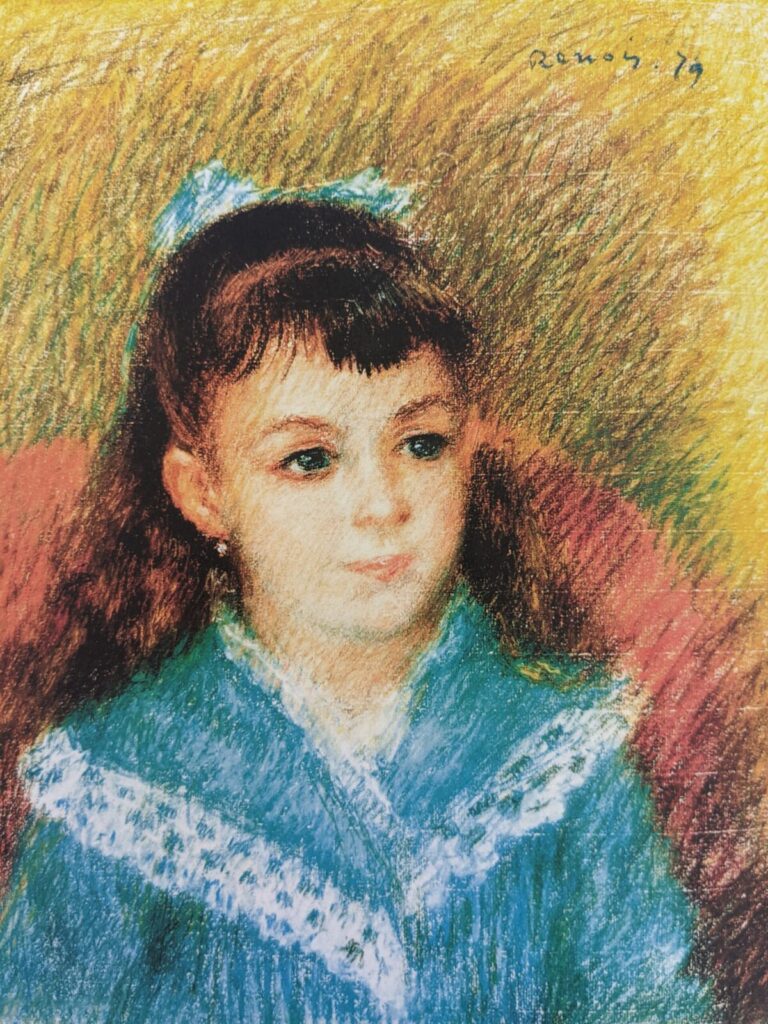 Pierre-Auguste Renoir (1841-1919) Portrait of a Young Girl 1879 pastel on paper